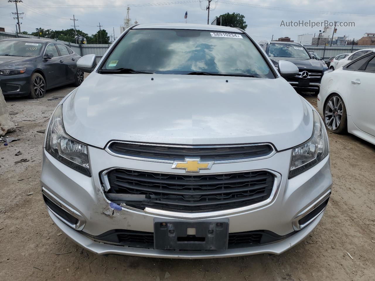 2015 Chevrolet Cruze Lt Серебряный vin: 1G1PC5SB7F7221332