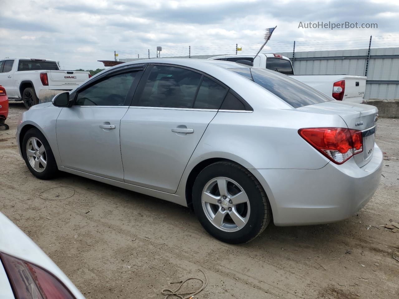 2015 Chevrolet Cruze Lt Silver vin: 1G1PC5SB7F7221332