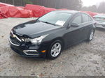 2015 Chevrolet Cruze 1lt Auto Black vin: 1G1PC5SB7F7225722