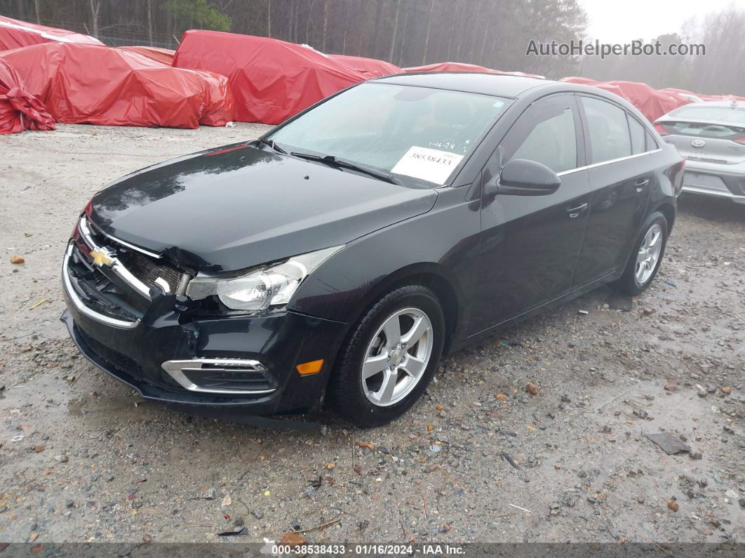 2015 Chevrolet Cruze 1lt Auto Black vin: 1G1PC5SB7F7225722