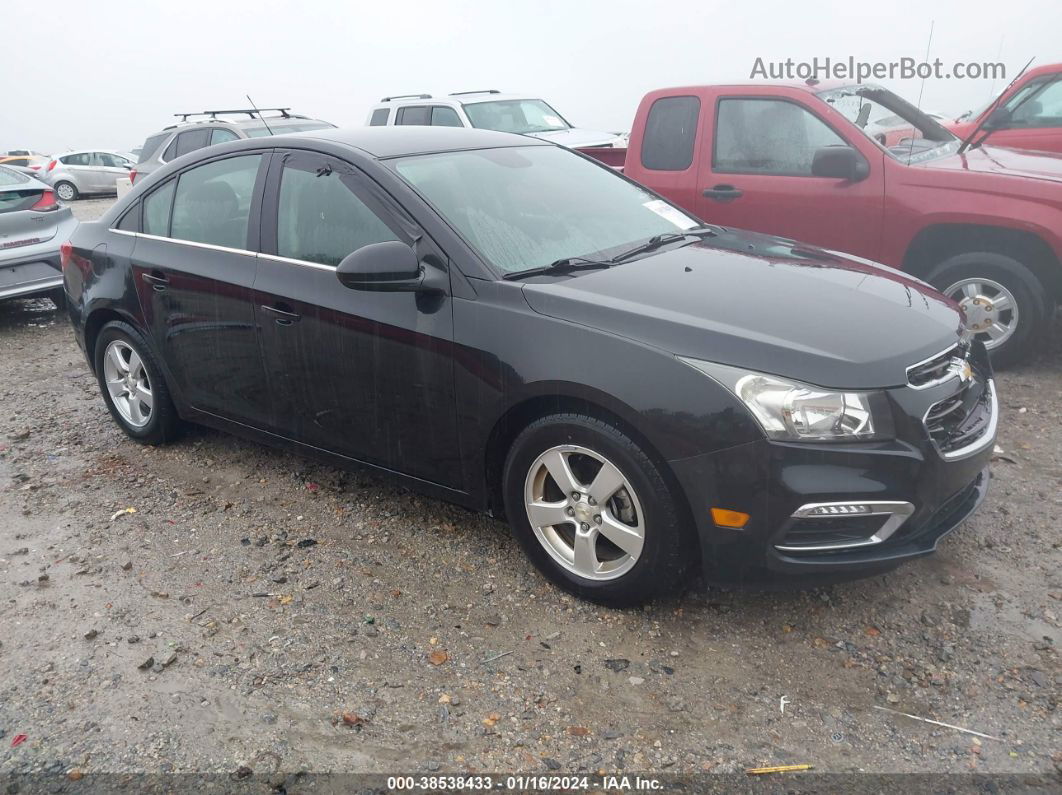 2015 Chevrolet Cruze 1lt Auto Black vin: 1G1PC5SB7F7225722