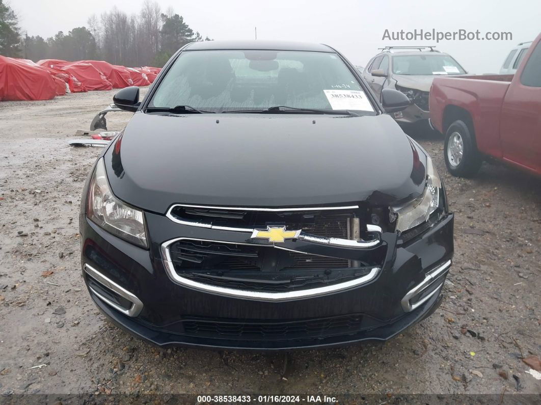 2015 Chevrolet Cruze 1lt Auto Black vin: 1G1PC5SB7F7225722