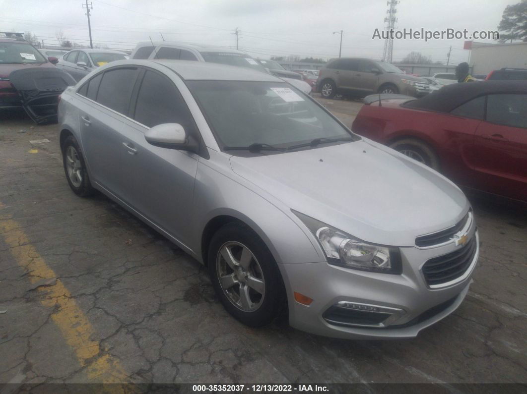 2015 Chevrolet Cruze 1lt Auto Silver vin: 1G1PC5SB7F7269462