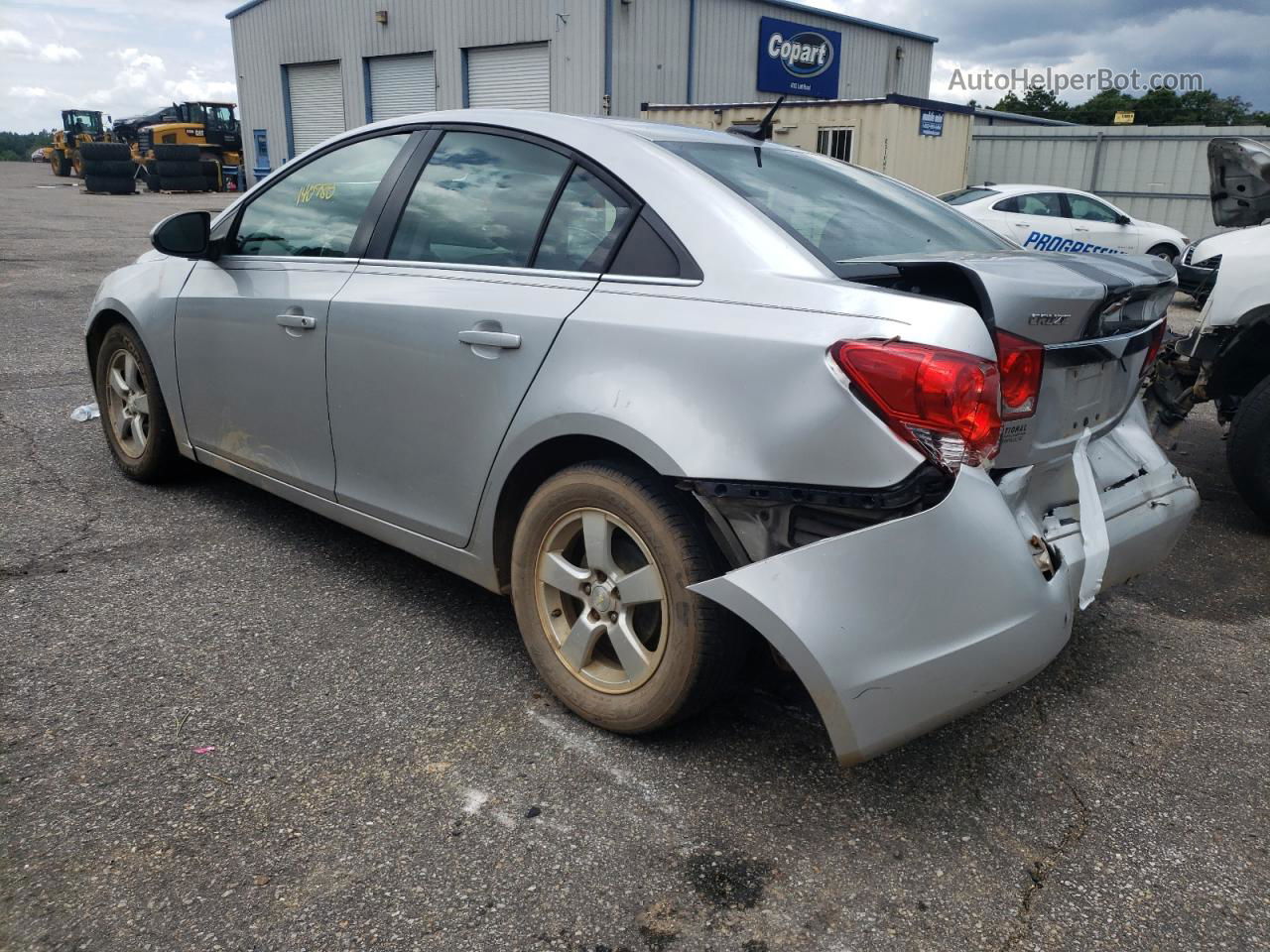 2013 Chevrolet Cruze Lt Gray vin: 1G1PC5SB8D7180402