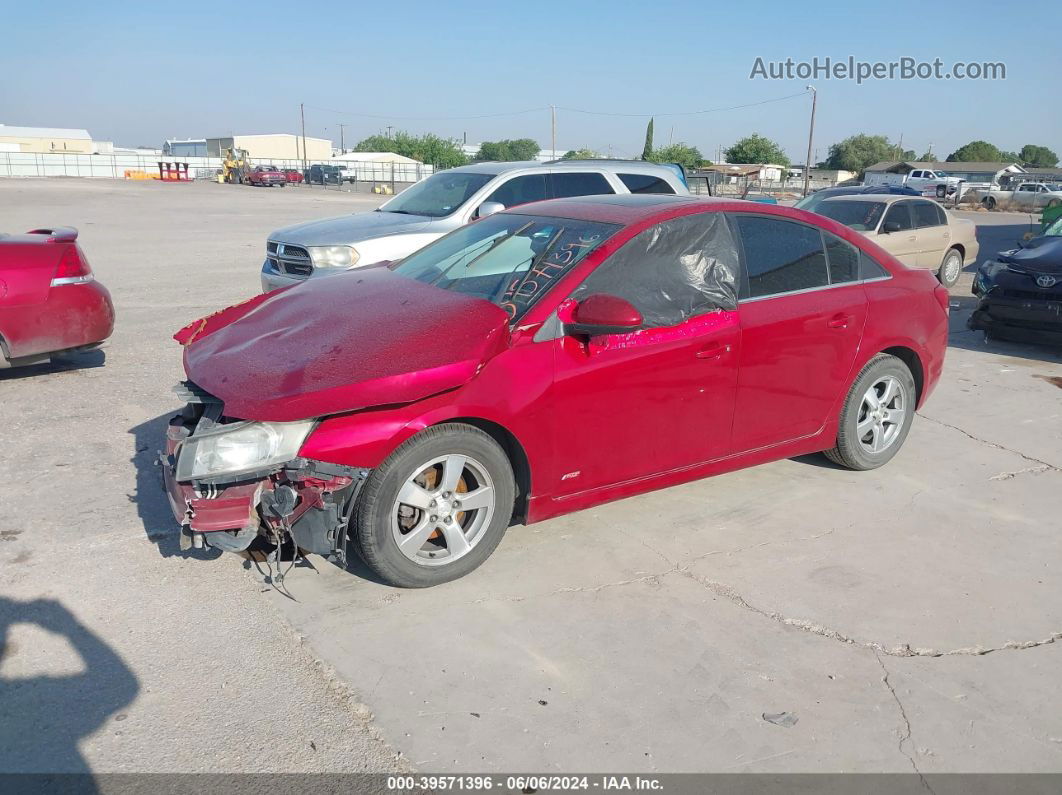 2013 Chevrolet Cruze 1lt Auto Red vin: 1G1PC5SB8D7189391