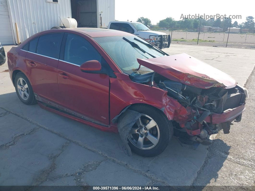 2013 Chevrolet Cruze 1lt Auto Red vin: 1G1PC5SB8D7189391