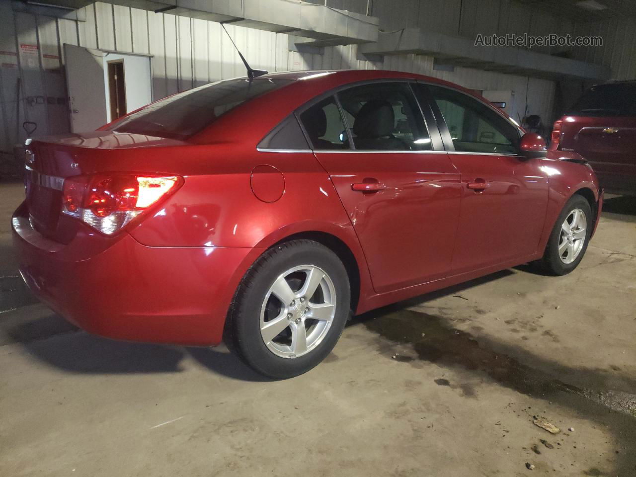 2013 Chevrolet Cruze Lt Red vin: 1G1PC5SB8D7328340