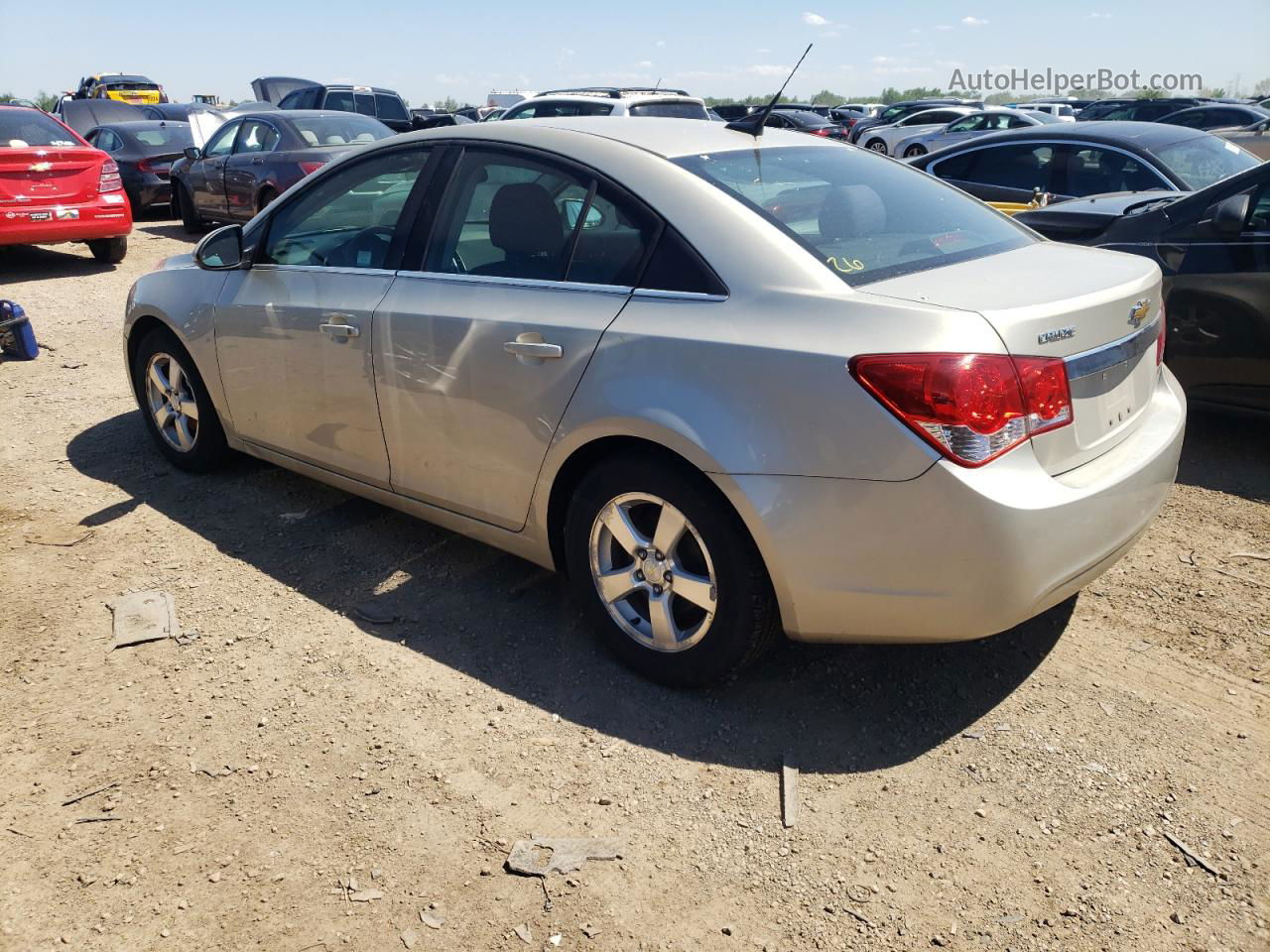 2014 Chevrolet Cruze Lt Beige vin: 1G1PC5SB8E7159759