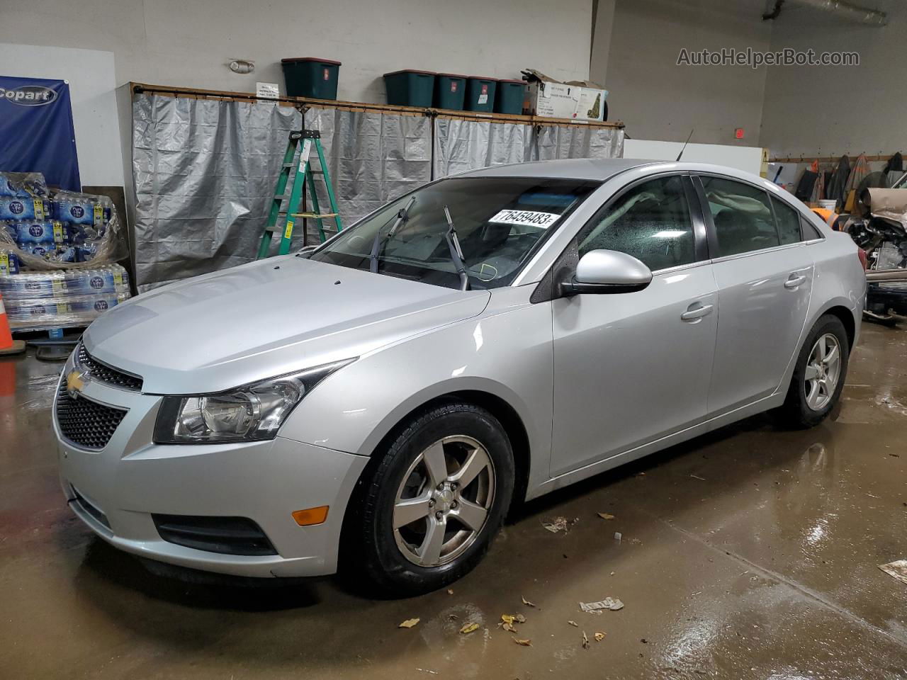 2014 Chevrolet Cruze Lt Серебряный vin: 1G1PC5SB8E7163648