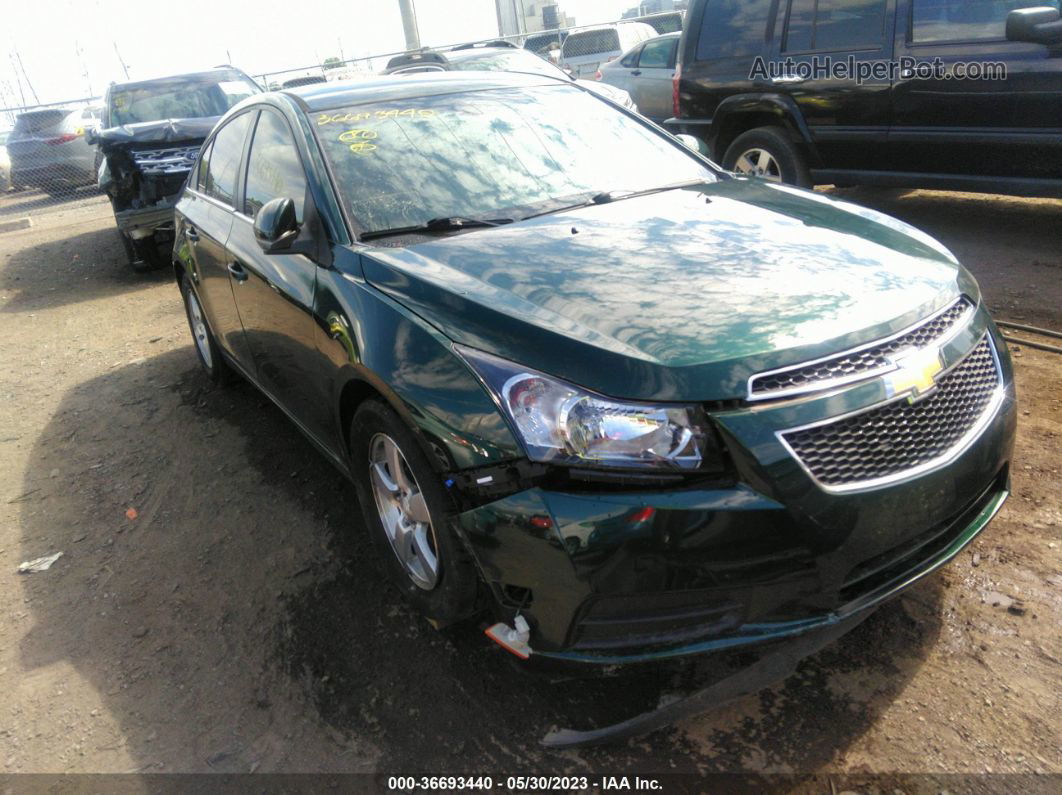 2014 Chevrolet Cruze 1lt Auto Green vin: 1G1PC5SB8E7179879