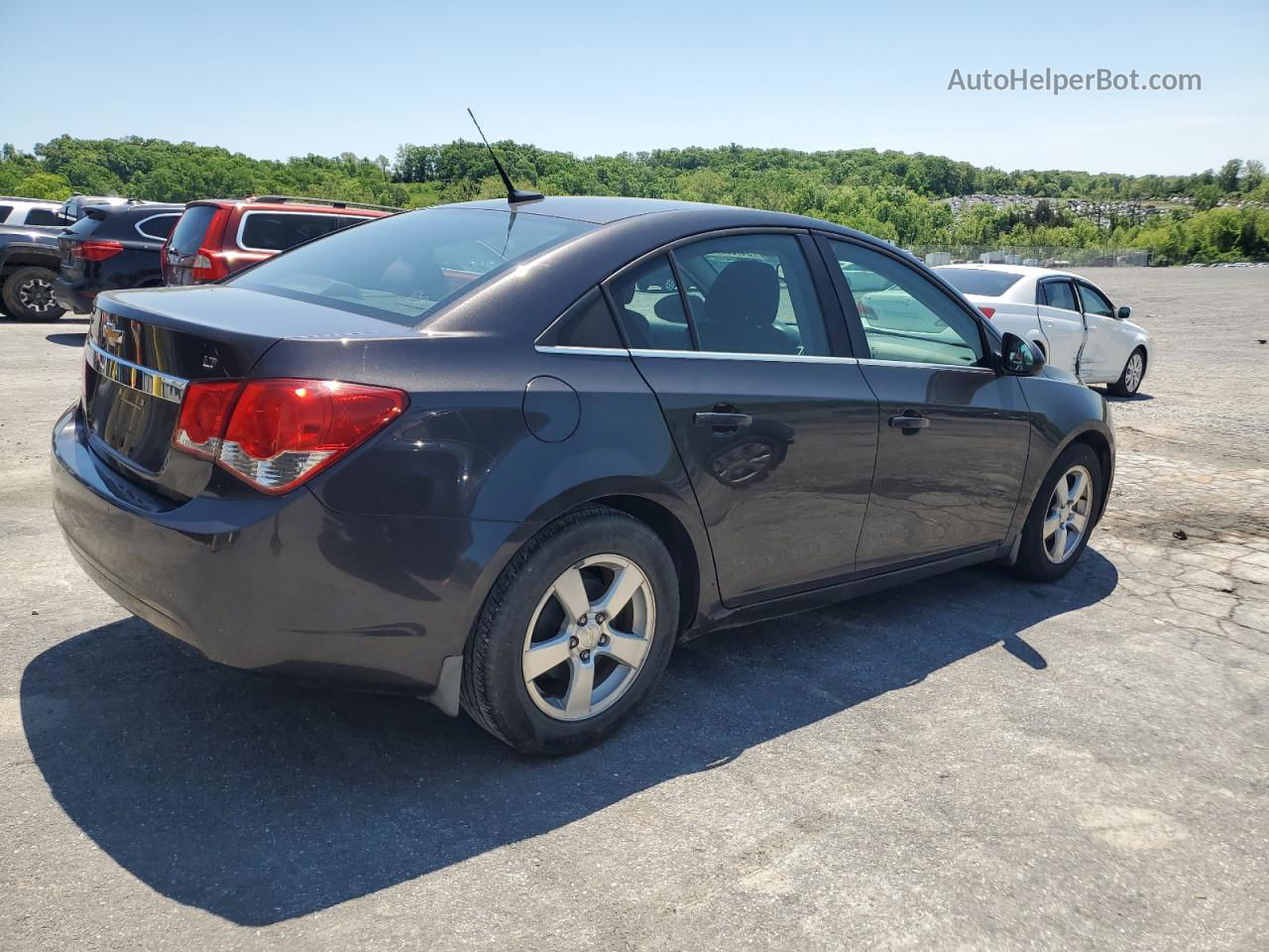 2014 Chevrolet Cruze Lt Charcoal vin: 1G1PC5SB8E7183110