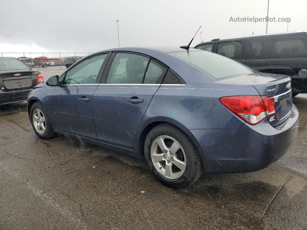 2014 Chevrolet Cruze Lt Blue vin: 1G1PC5SB8E7190574