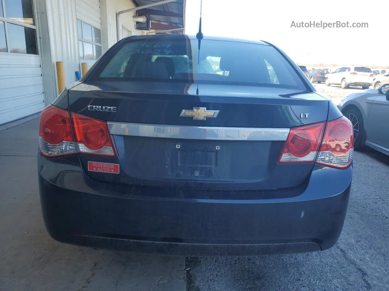 2014 Chevrolet Cruze Lt Синий vin: 1G1PC5SB8E7257710