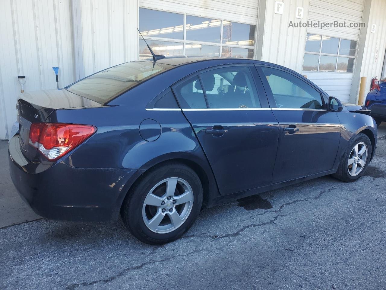 2014 Chevrolet Cruze Lt Blue vin: 1G1PC5SB8E7257710