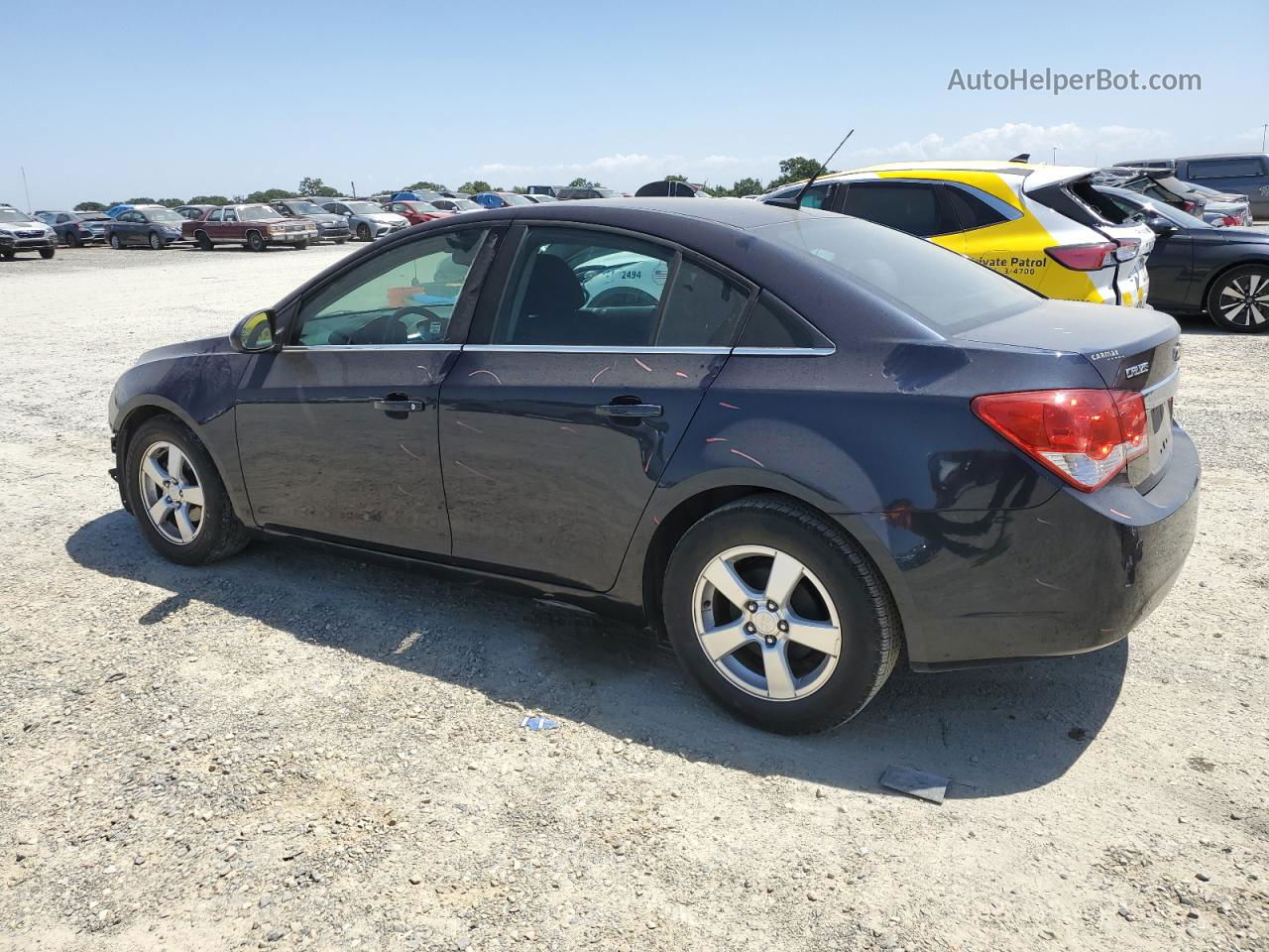 2014 Chevrolet Cruze Lt Blue vin: 1G1PC5SB8E7288925