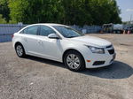 2014 Chevrolet Cruze Lt White vin: 1G1PC5SB8E7339887