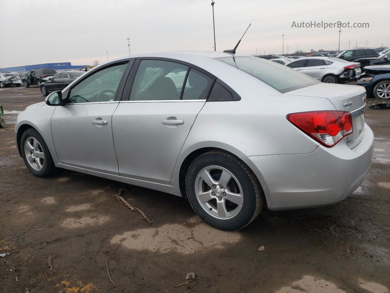 2014 Chevrolet Cruze Lt Silver vin: 1G1PC5SB8E7415608