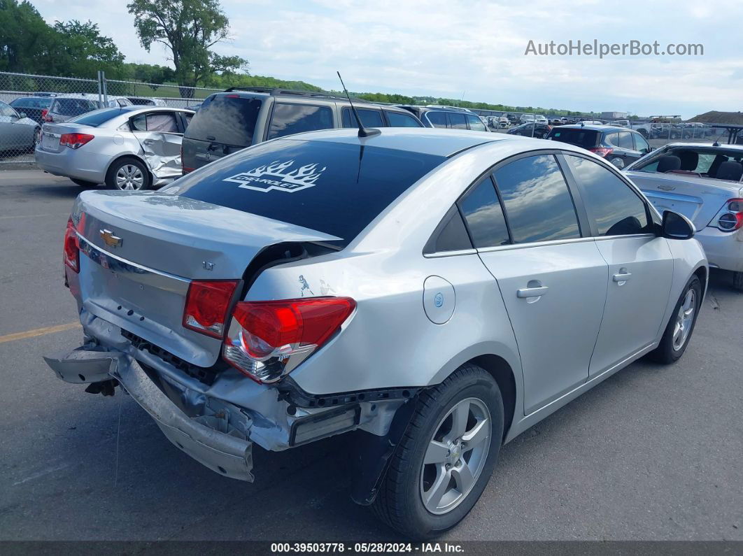 2014 Chevrolet Cruze 1lt Auto Silver vin: 1G1PC5SB8E7415933