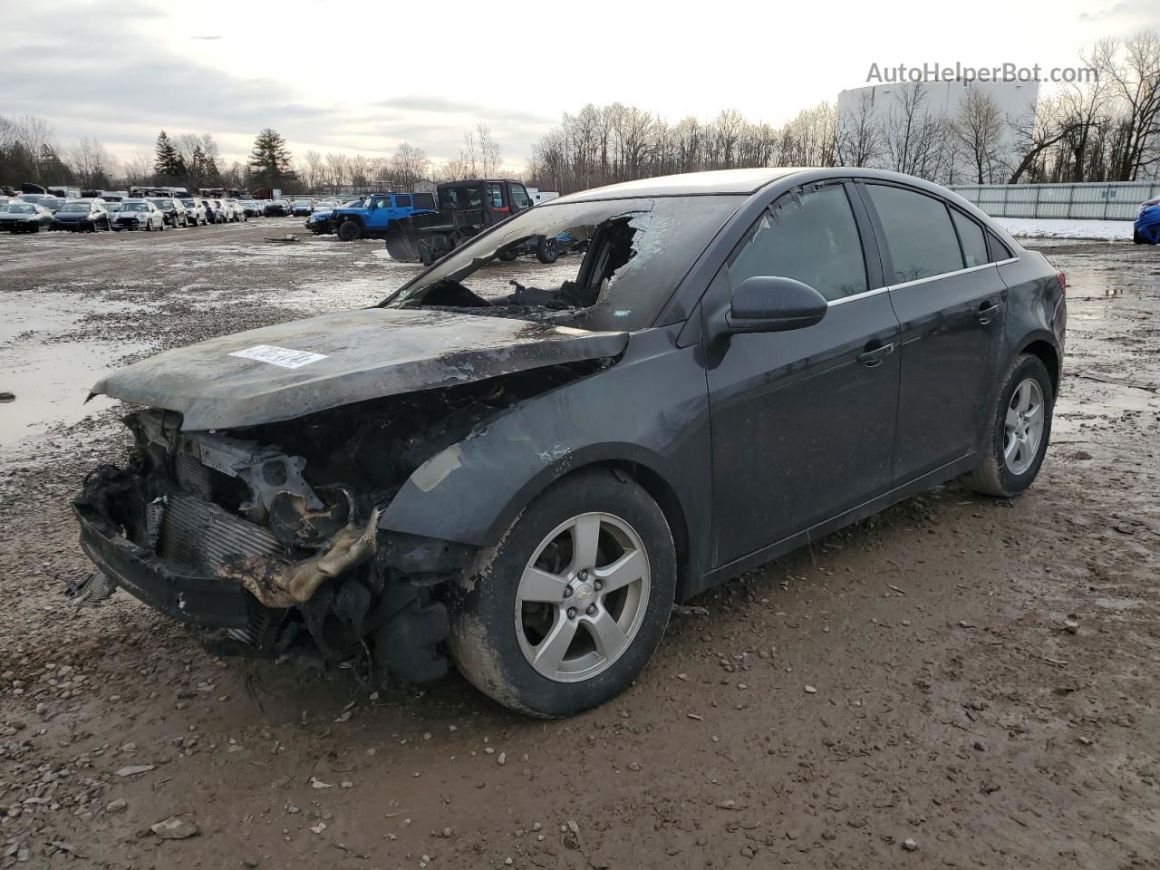 2014 Chevrolet Cruze Lt Угольный vin: 1G1PC5SB8E7435907