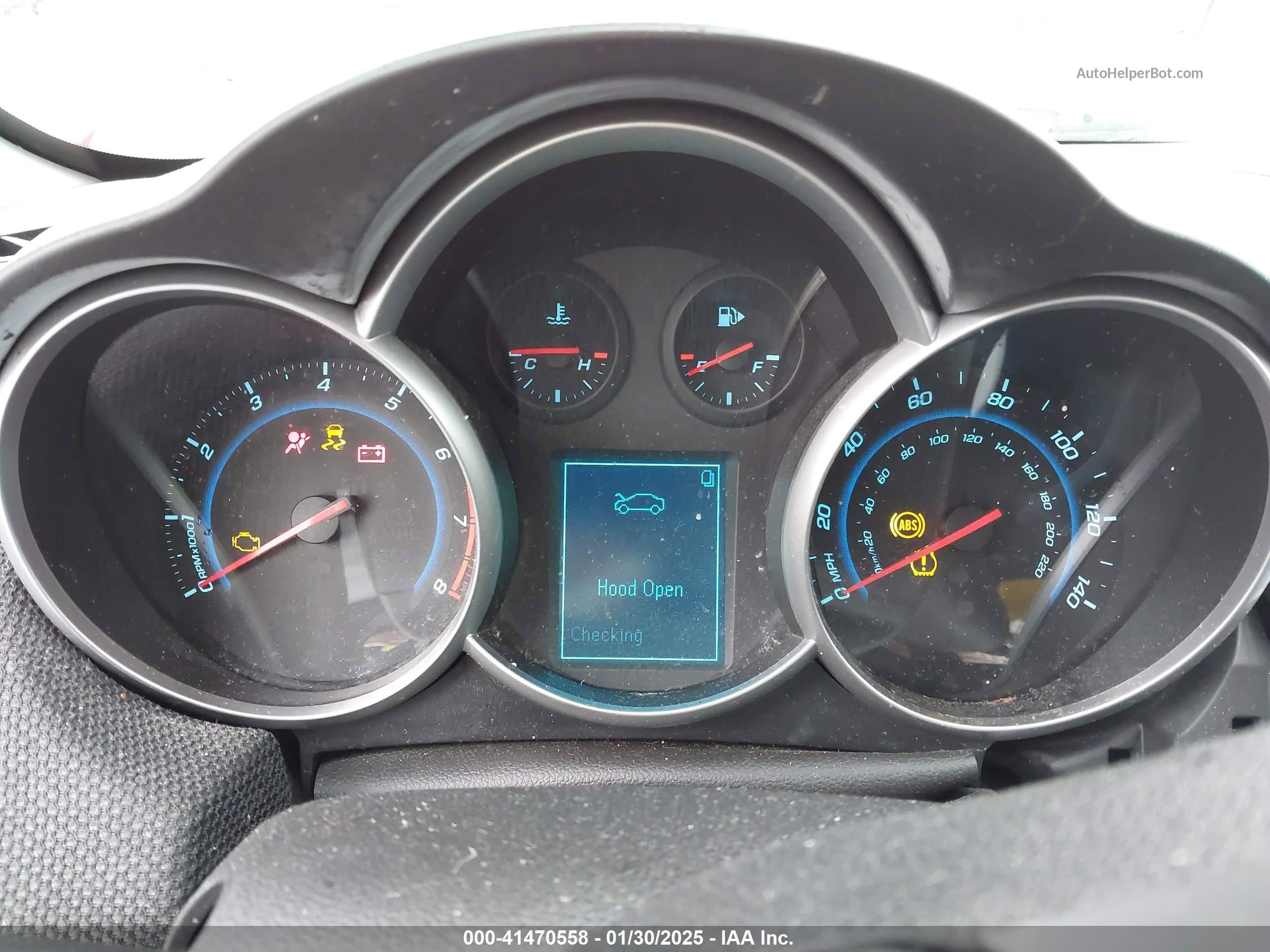 2014 Chevrolet Cruze 1lt Auto Красный vin: 1G1PC5SB8E7475176
