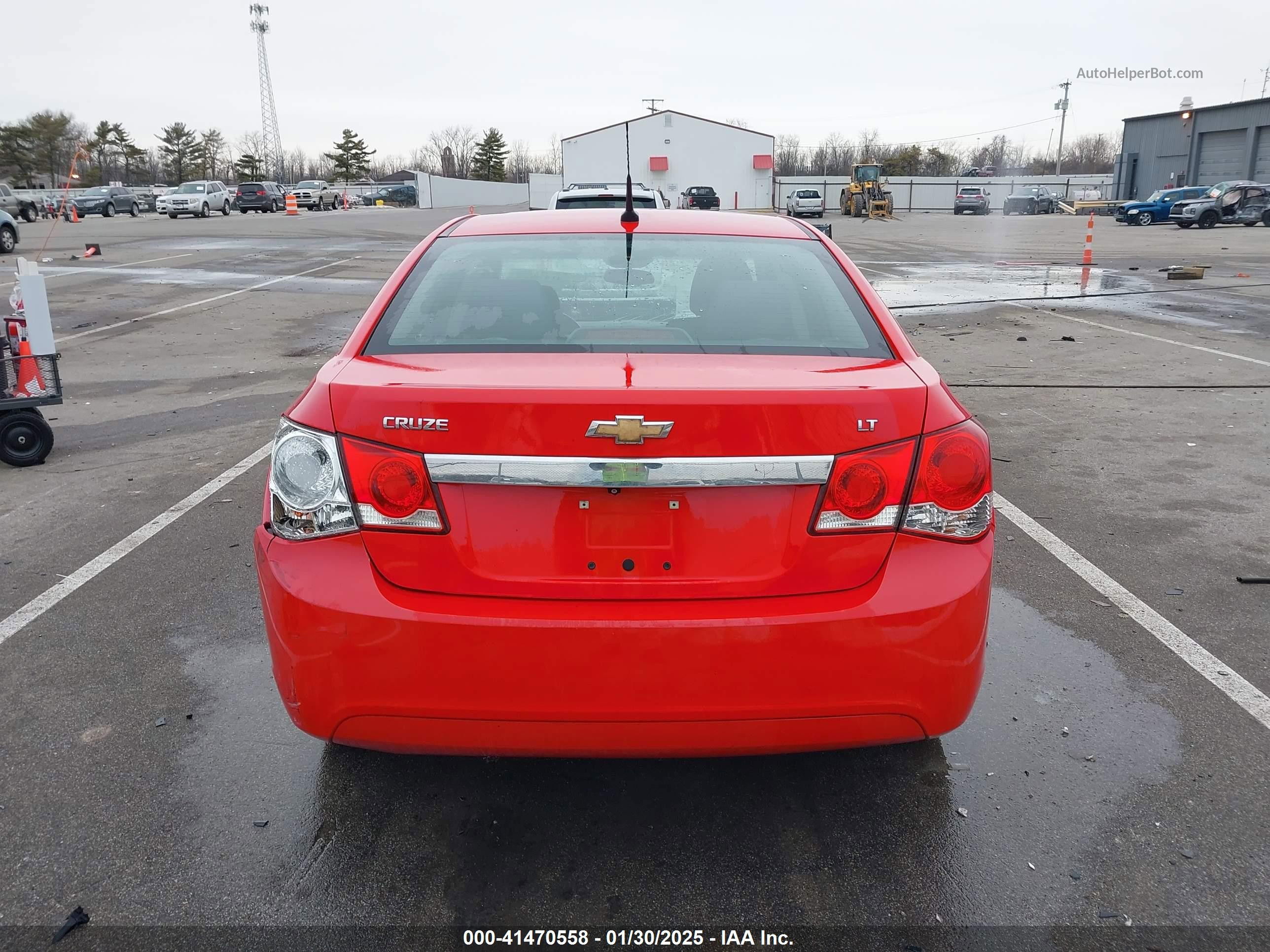 2014 Chevrolet Cruze 1lt Auto Красный vin: 1G1PC5SB8E7475176