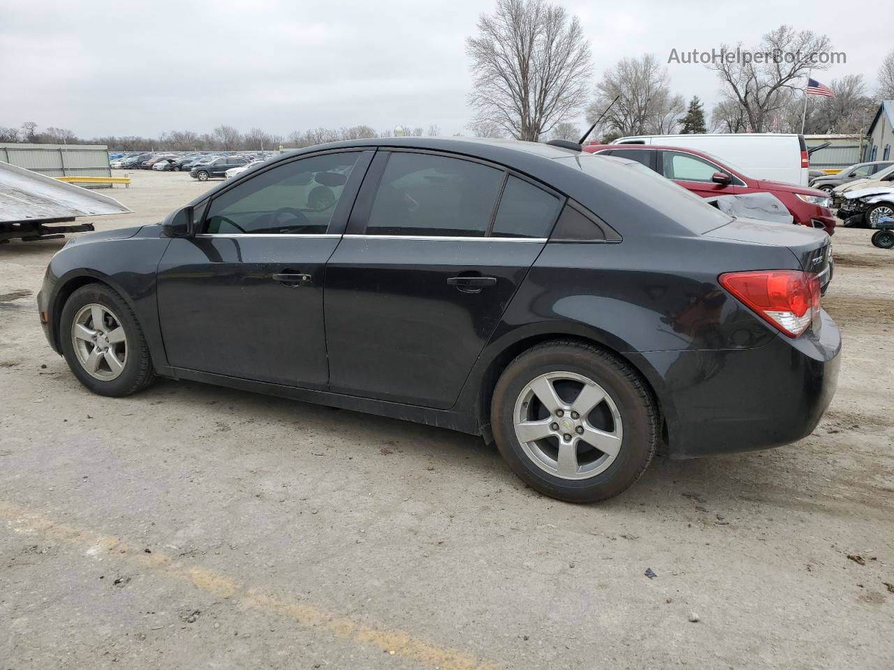 2015 Chevrolet Cruze Lt Black vin: 1G1PC5SB8F7101300