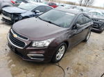 2015 Chevrolet Cruze Lt Burgundy vin: 1G1PC5SB8F7130490