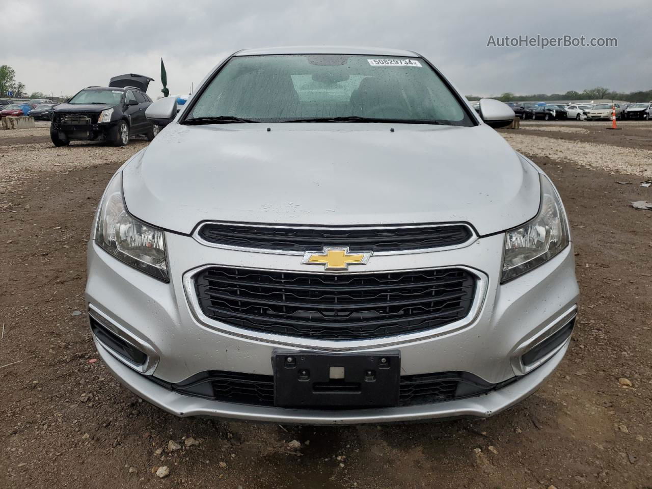 2015 Chevrolet Cruze Lt Silver vin: 1G1PC5SB8F7174005