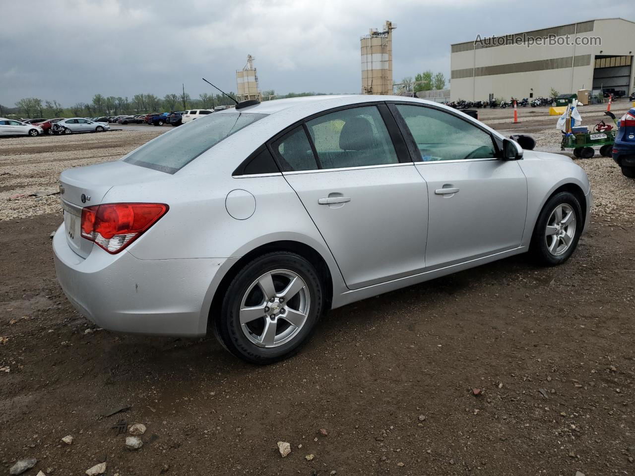 2015 Chevrolet Cruze Lt Silver vin: 1G1PC5SB8F7174005