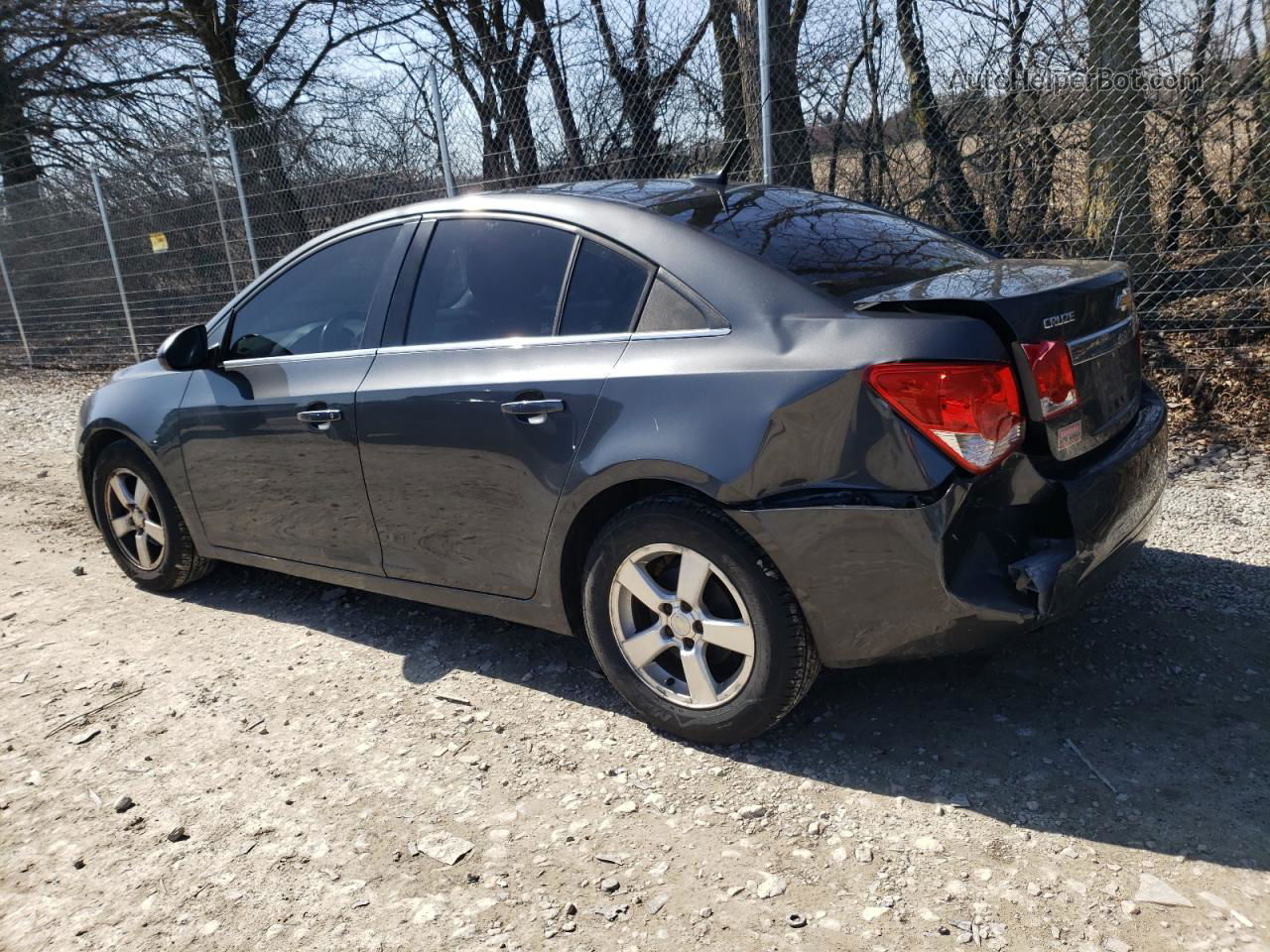 2013 Chevrolet Cruze Lt Gray vin: 1G1PC5SB9D7224035