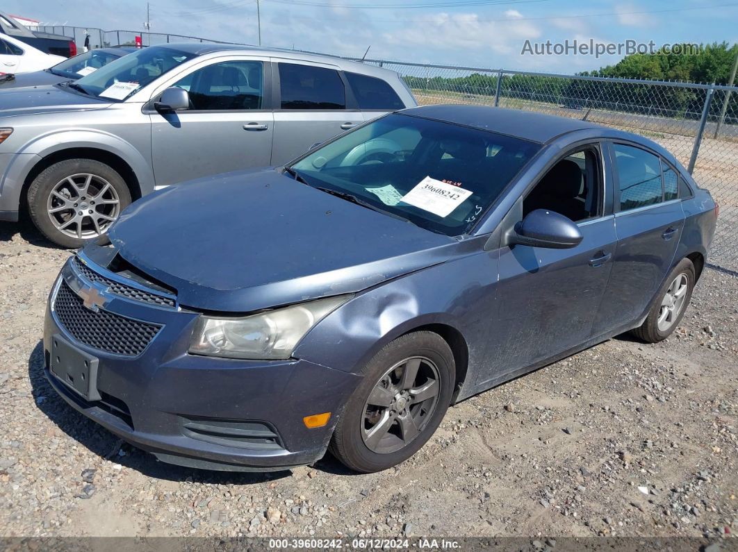 2014 Chevrolet Cruze 1lt Auto Blue vin: 1G1PC5SB9E7106388