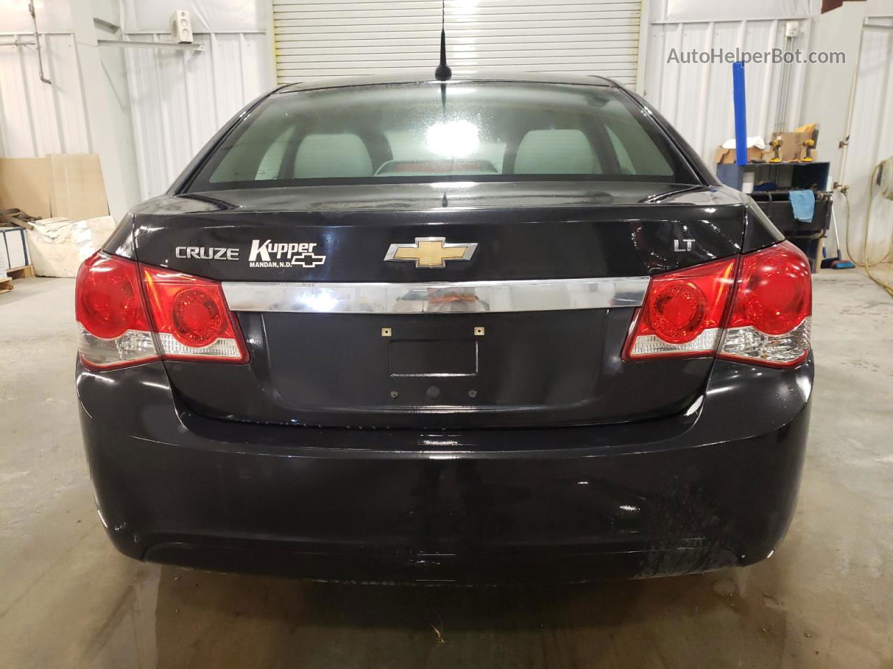 2014 Chevrolet Cruze Lt Black vin: 1G1PC5SB9E7155297