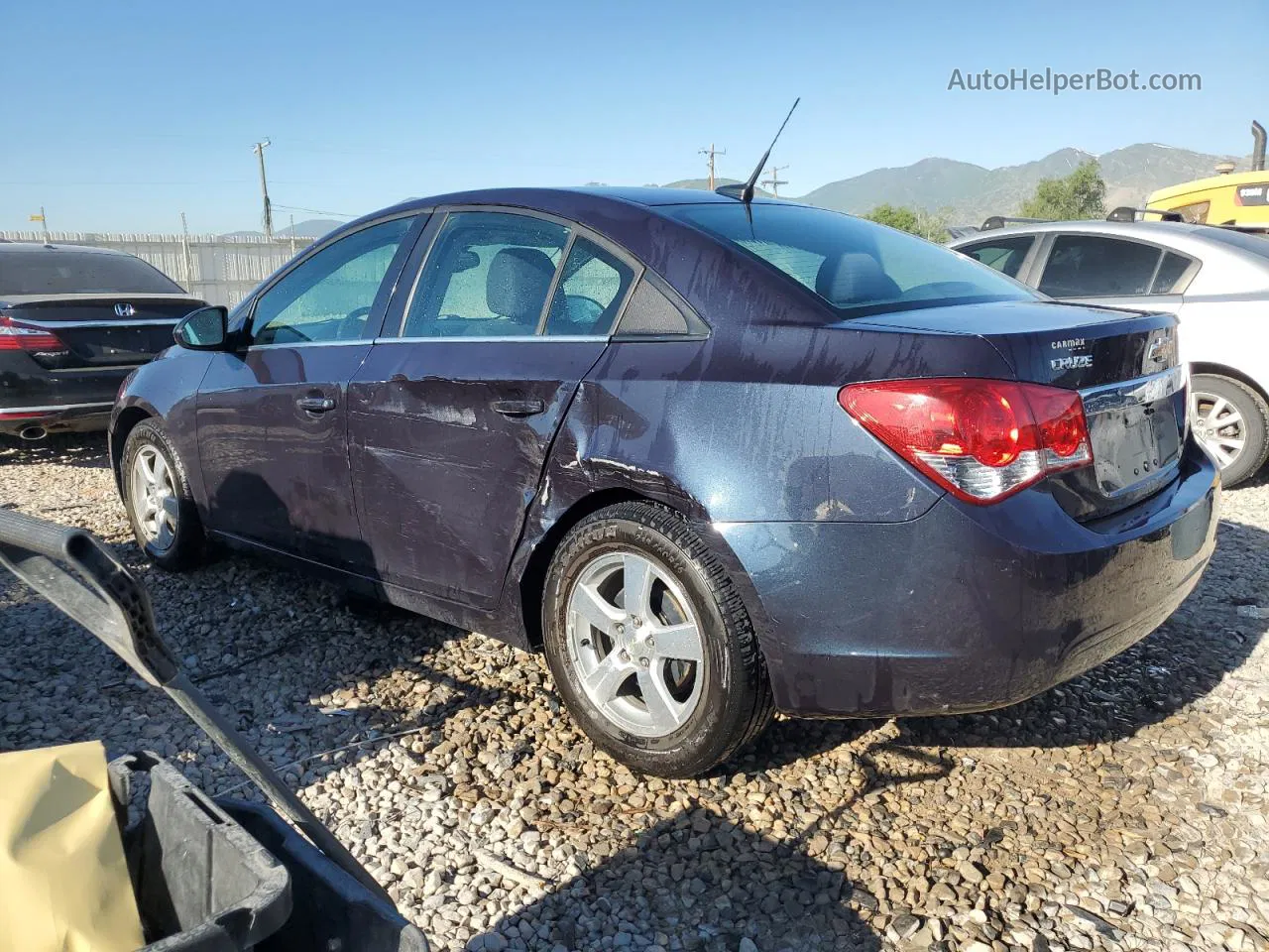 2014 Chevrolet Cruze Lt Синий vin: 1G1PC5SB9E7218981