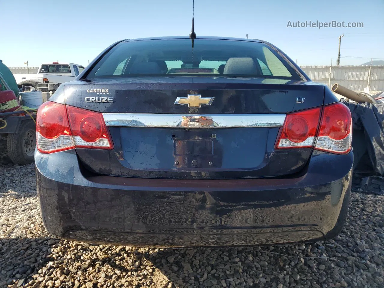 2014 Chevrolet Cruze Lt Blue vin: 1G1PC5SB9E7218981