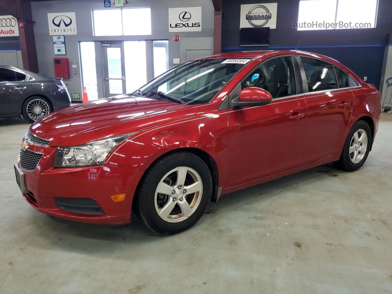 2014 Chevrolet Cruze Lt Red vin: 1G1PC5SB9E7220438