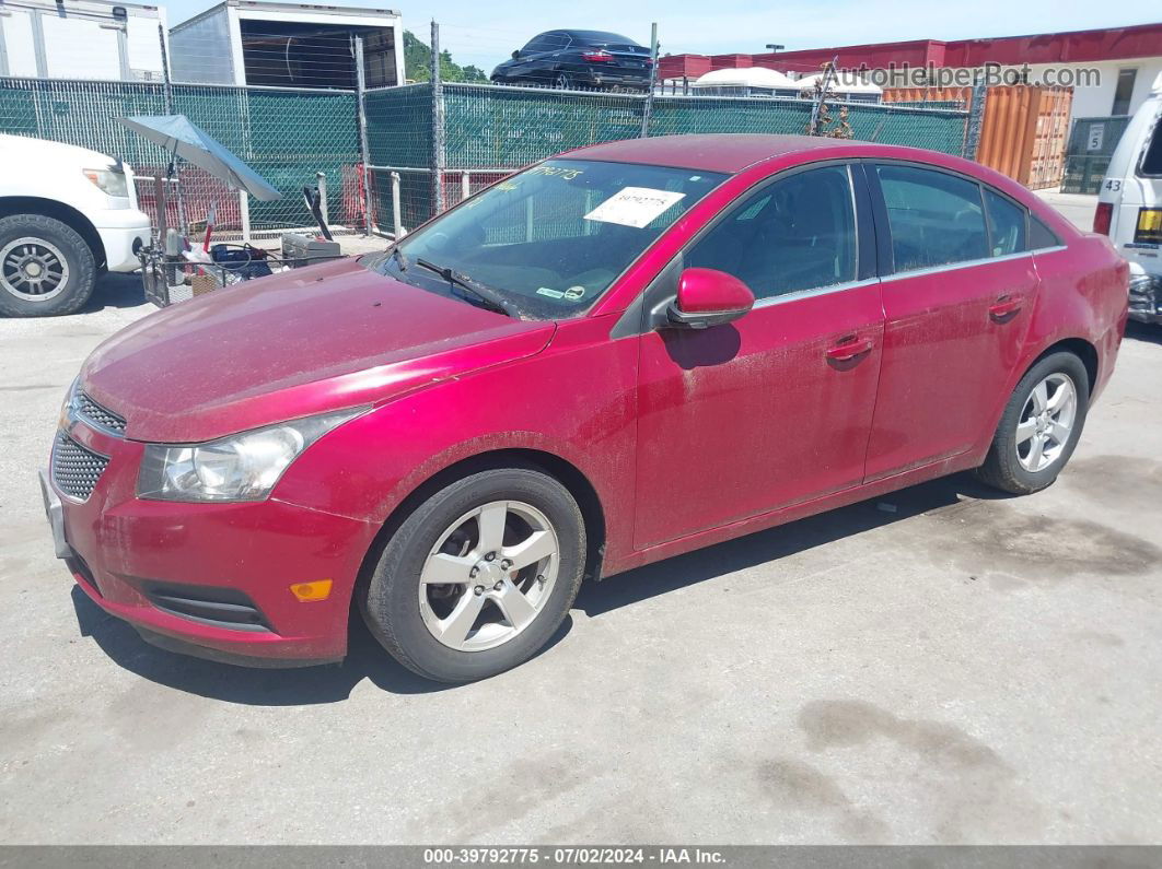 2014 Chevrolet Cruze 1lt Auto Red vin: 1G1PC5SB9E7251060