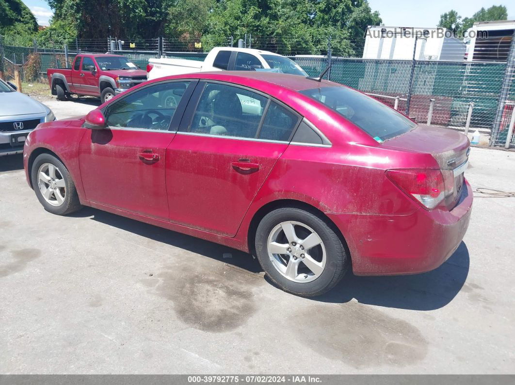 2014 Chevrolet Cruze 1lt Auto Red vin: 1G1PC5SB9E7251060