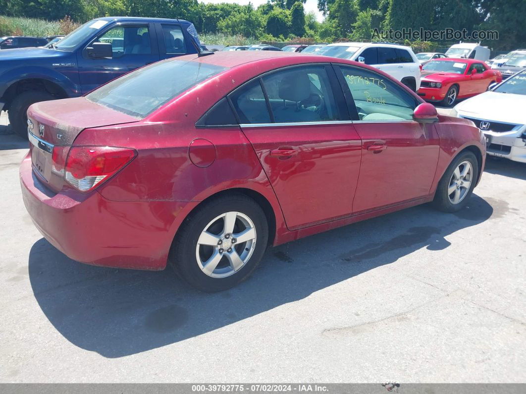 2014 Chevrolet Cruze 1lt Auto Red vin: 1G1PC5SB9E7251060