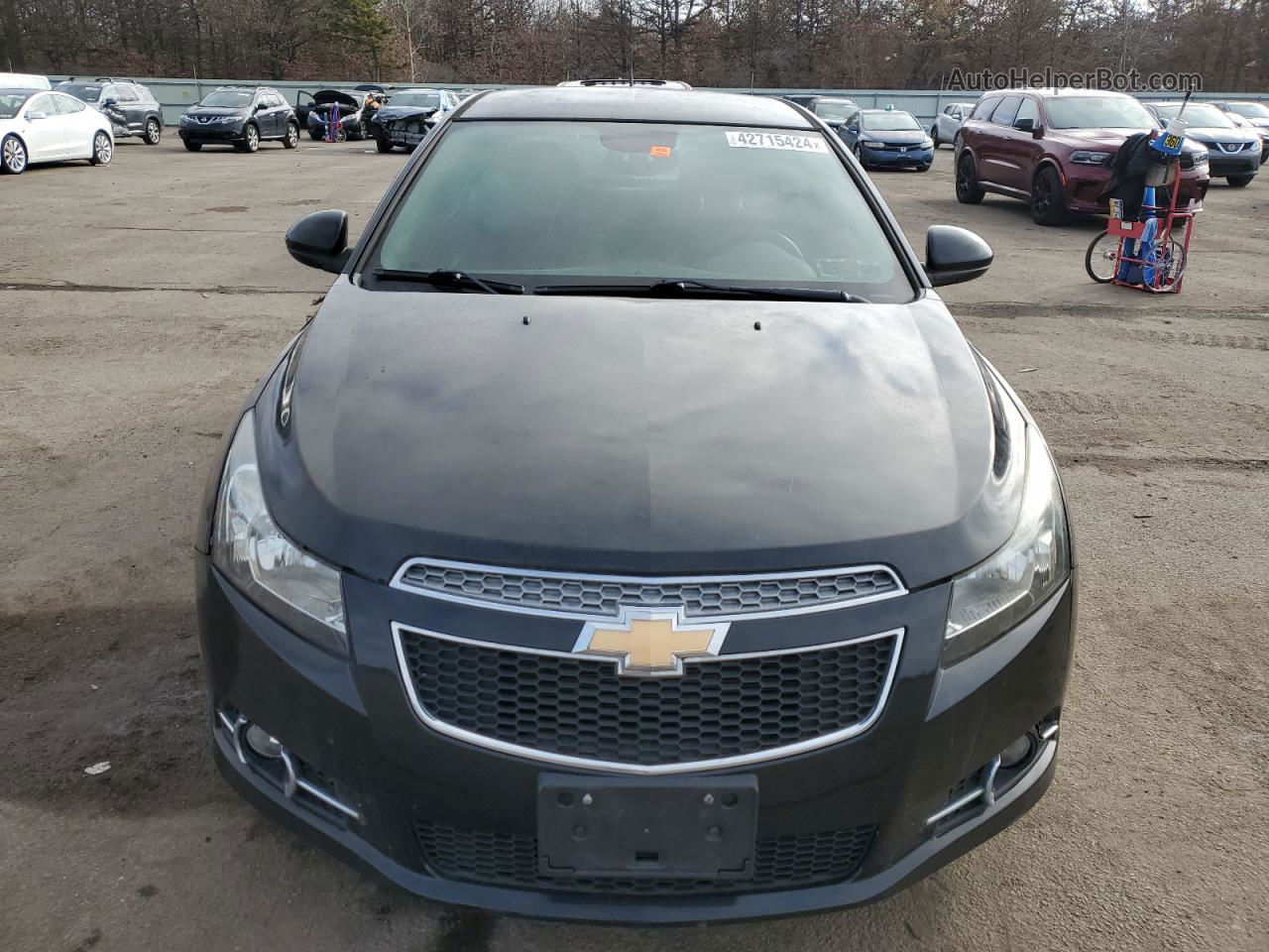 2014 Chevrolet Cruze Lt Черный vin: 1G1PC5SB9E7255982