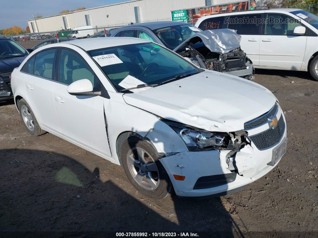 2014 Chevrolet Cruze 1lt Auto White vin: 1G1PC5SB9E7320992