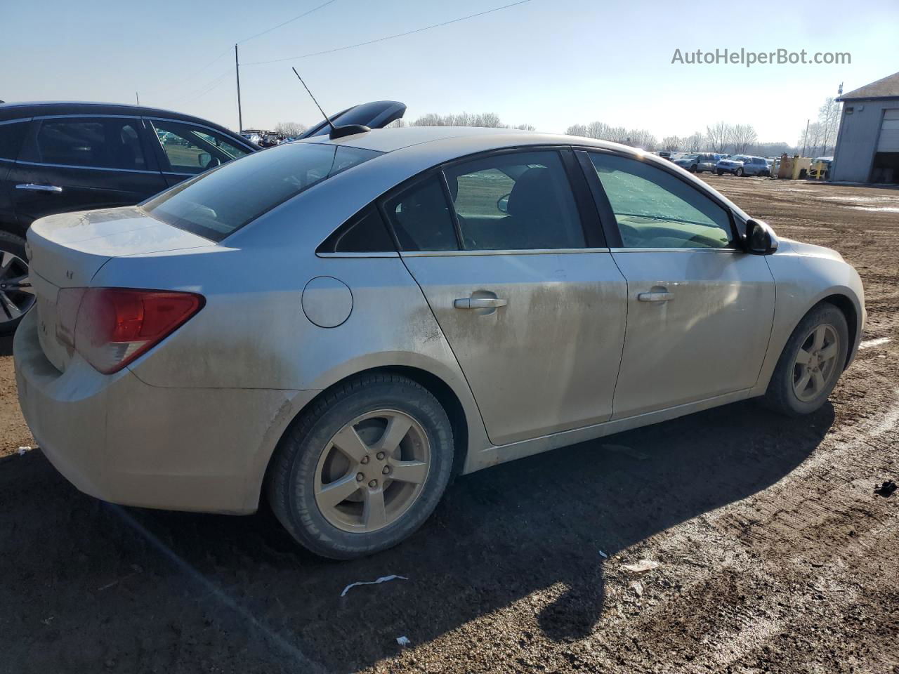 2015 Chevrolet Cruze Lt Silver vin: 1G1PC5SB9F7104187