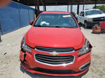 2015 Chevrolet Cruze Lt Red vin: 1G1PC5SB9F7106604