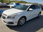 2015 Chevrolet Cruze Lt White vin: 1G1PC5SB9F7139506