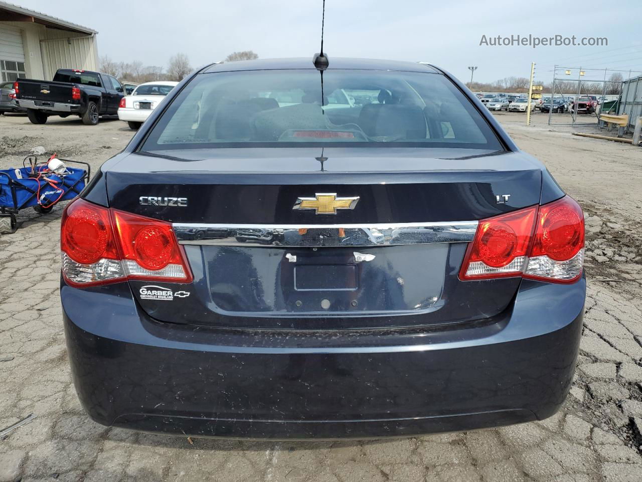 2015 Chevrolet Cruze Lt Black vin: 1G1PC5SB9F7145533