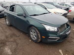 2015 Chevrolet Cruze Lt Green vin: 1G1PC5SB9F7165670