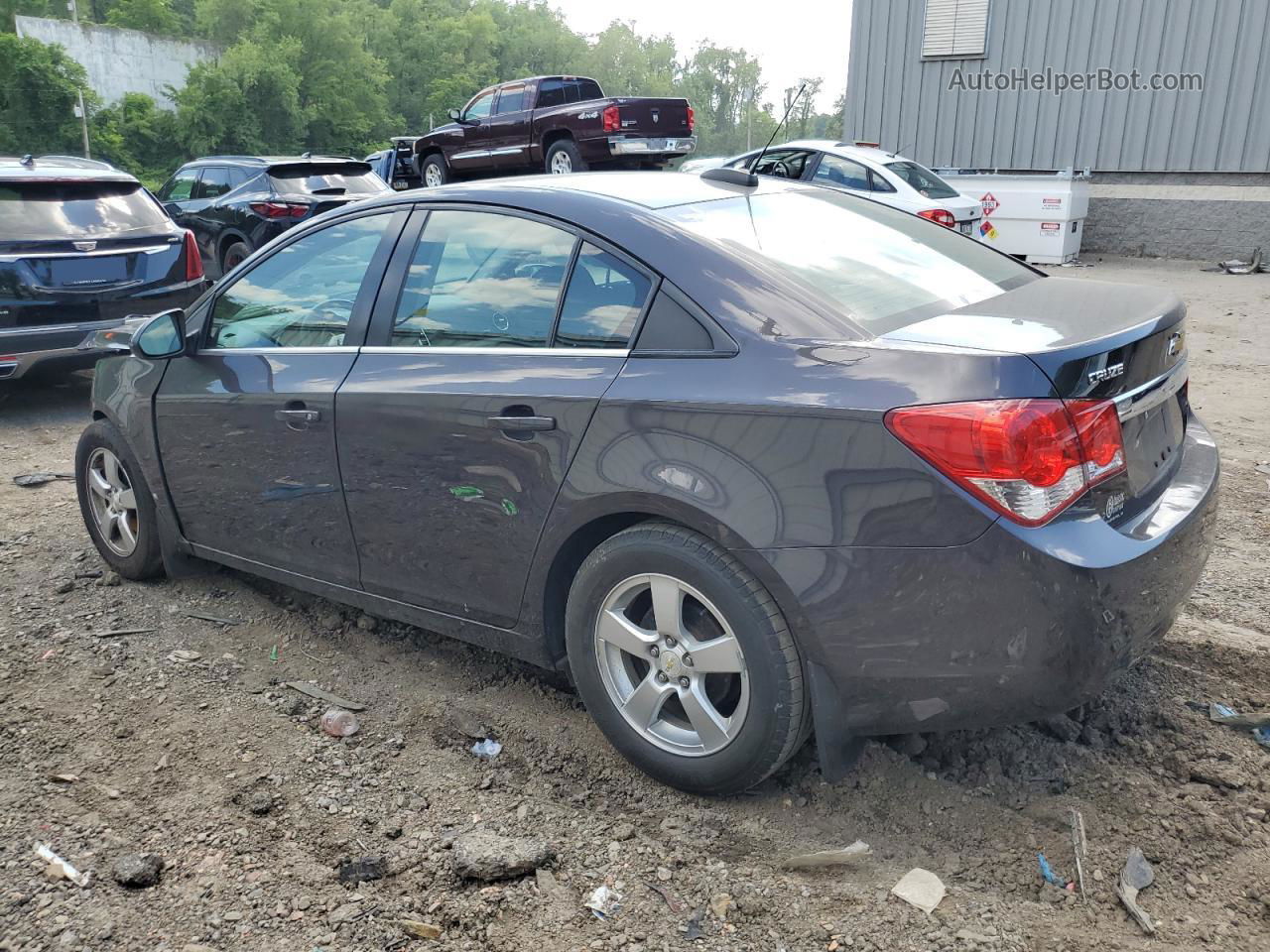 2015 Chevrolet Cruze Lt Charcoal vin: 1G1PC5SB9F7226225