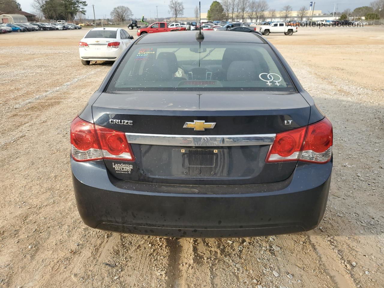 2015 Chevrolet Cruze Lt Black vin: 1G1PC5SB9F7247544