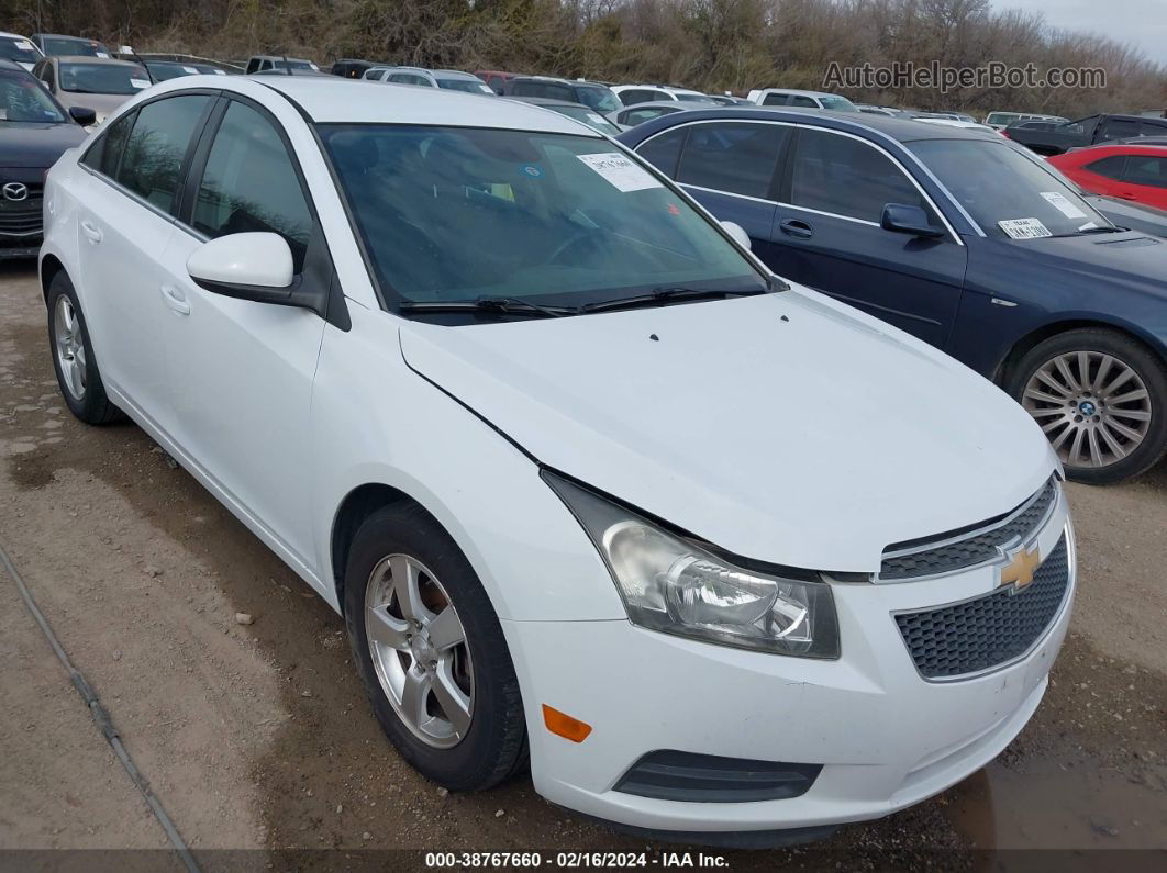 2013 Chevrolet Cruze 1lt Auto White vin: 1G1PC5SBXD7113686