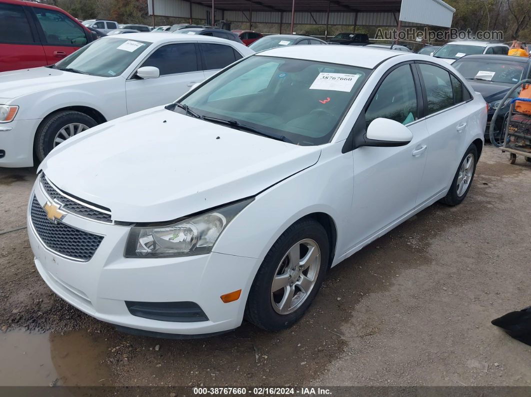 2013 Chevrolet Cruze 1lt Auto White vin: 1G1PC5SBXD7113686