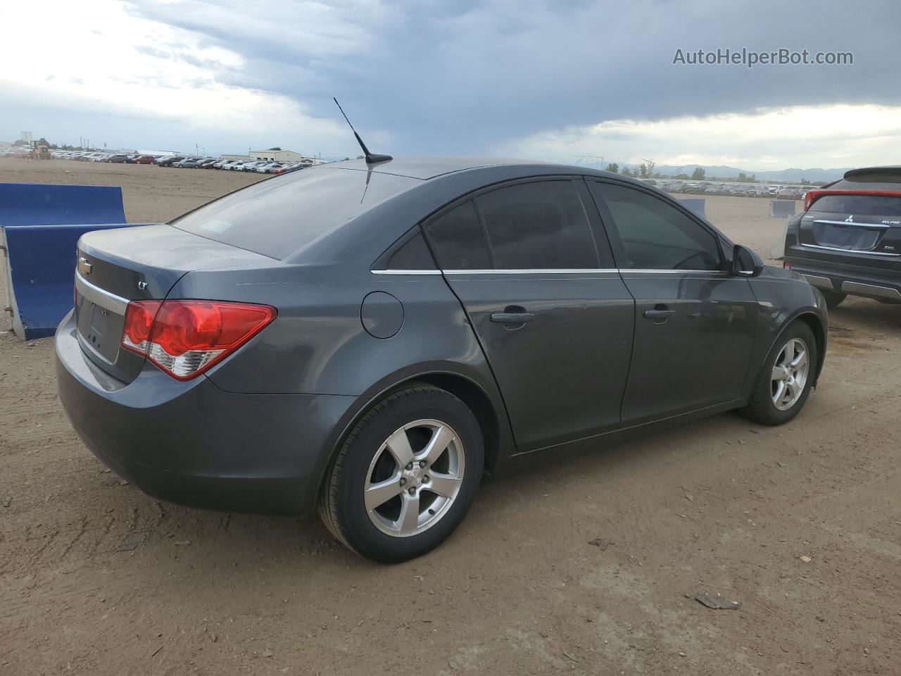 2013 Chevrolet Cruze Lt Gray vin: 1G1PC5SBXD7140631